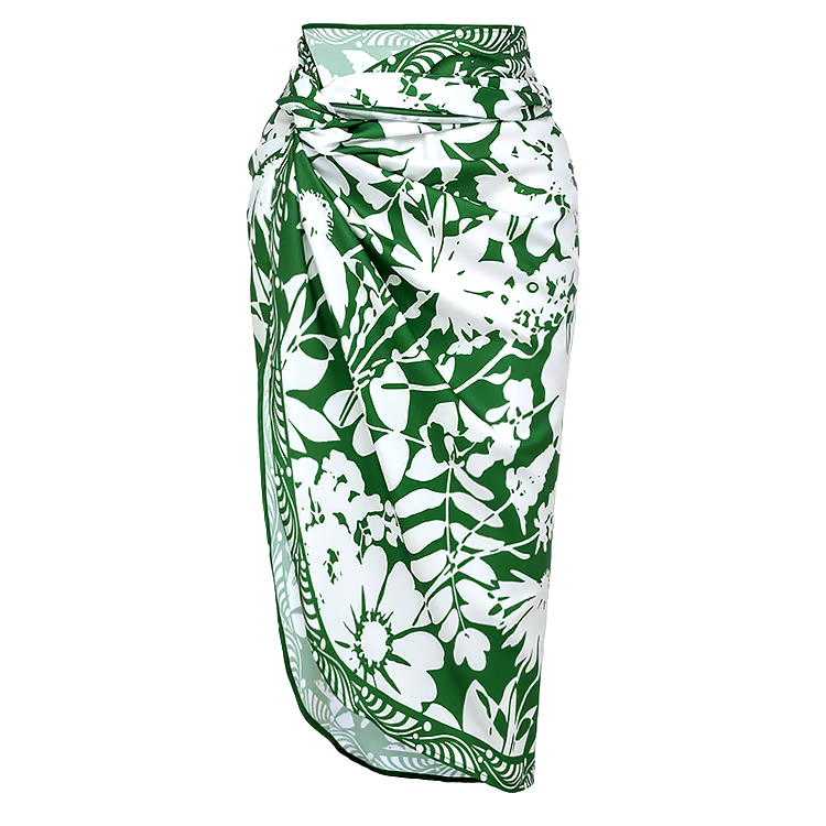 Sling Shadow of Trees Printed One Piece Swimsuit Set Sling Shadow of Trees Printed One Piece Swimsuit Set